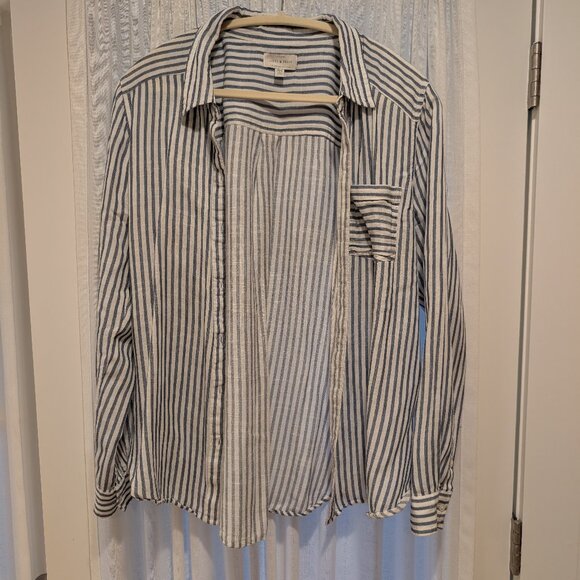 Lucky Brand Tops - Lucky Brand Striped Button Down